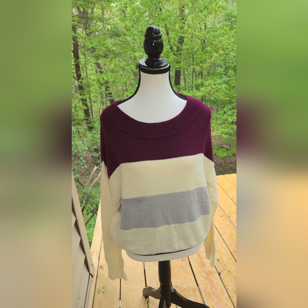 Lucky Brand Colorblock Women's Sweater